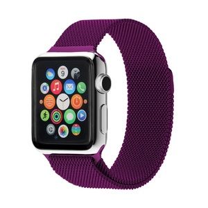 New Apple Watch Milanese Band Purple